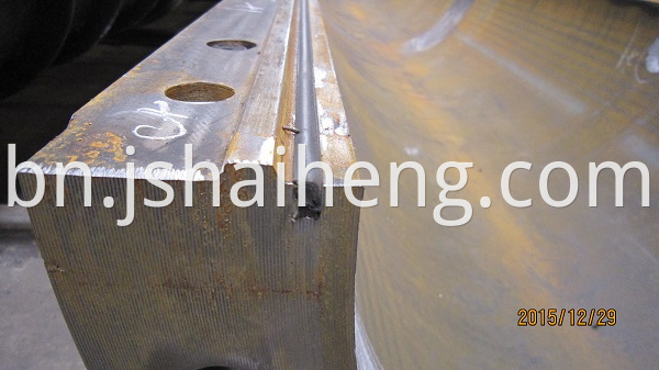 T sharp mould inner surface